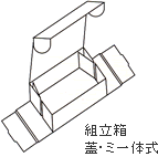 ボックスクラフト素材【フタ・ミ一体式】(Z-3~Z-6)