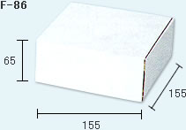ギフトボックス(白)【フタ・ミ一体式】(F-81~F-87)