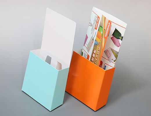 【Sale!! 50％OFF】カラーパンフレット立て紙製
