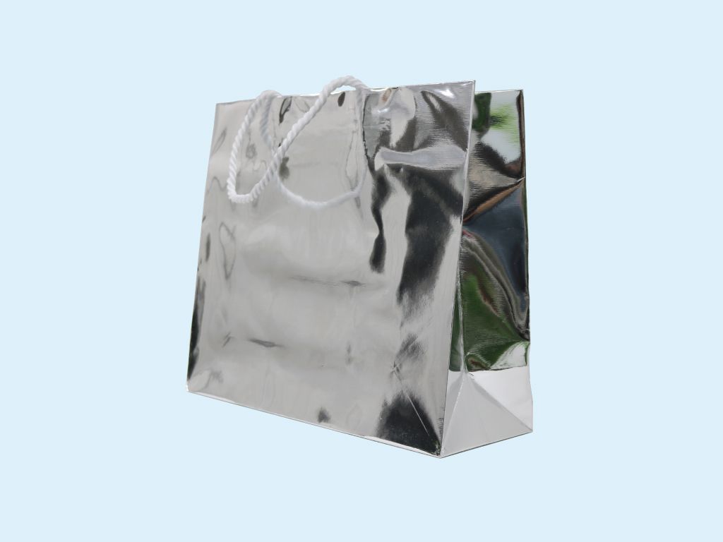 【Sale!! 50％OFF】紙袋 ブランド系 メタリックの商品イメージ写真です。