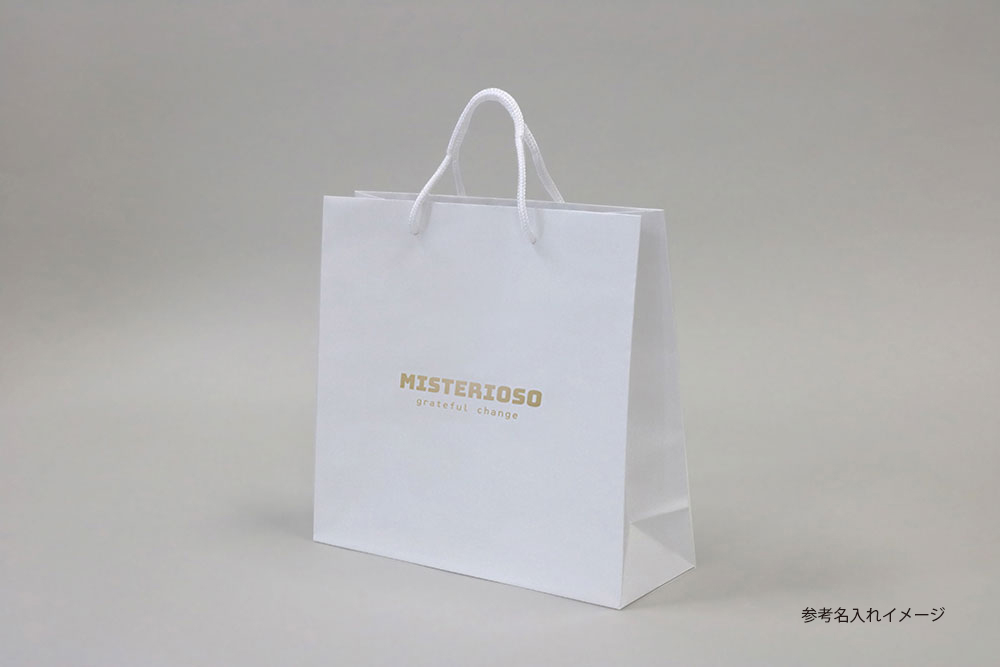 紙袋 ブランド系 マットホワイト-スライドナビゲーション